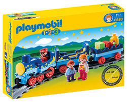 Playmobil 1.2.3 Tren con vías (6880) precio