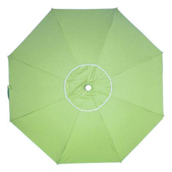 Sombrilla 240 cm Tela de poliéster con Protección Solar UPF50+ (bloquea 99% de Rayos UV),Sombrilla de Playa/jardín de Aluminio de 2,4 m de diámetro. E características