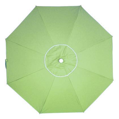 Sombrilla 240 cm Tela de poliéster con Protección Solar UPF50+ (bloquea 99% de Rayos UV),Sombrilla de Playa/jardín de Aluminio de 2,4 m de diámetro. E