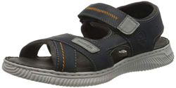 Rieker Frühjahr/Sommer 28153, Sandalias con Punta Cerrada Hombre, Azul (Navy/Grigio/Rauch 14), 43 EU en oferta