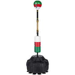 Bola de velocidad de boxeo vertical,Saco Boxeo Pie con Bolas de Velocidad,Objetivo de reacción de rebote de alta velocidad,Altura ajustable 150cm~180c en oferta