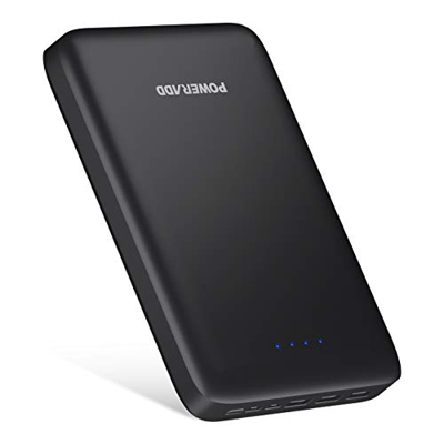 POWERADD Pilot Pro4 Power Bank 26800mAh Batería Externa Móvil Carga Rapida con 3 Salidas (Cada Puerto de Salida es 5V/2.4A) Cargador Portátil para iPh