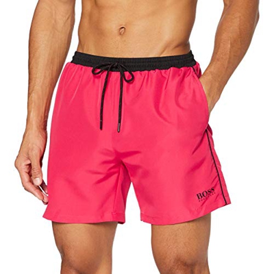 BOSS Starfish Bañador, Rojo (Medium Pink 662), S para Hombre