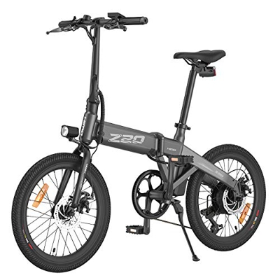 Bicicleta eléctrica Plegable HIMO Z20 25 km/h Sistema de Engranajes de 6 velocidades 250W 3 Modos de conducción IP7X Impermeable 20 Pulgadas ebike par