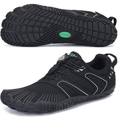 SAGUARO Hombre Mujer Zapatillas de Training Yoga Entrenamiento Gym Interior Transpirables Zapatos Correr Barefoot Resistentes Comodas Zapatos Gimnasio