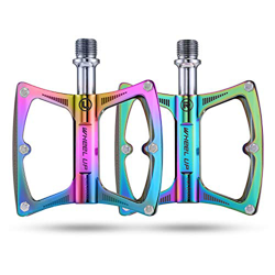 Asvert Pedales Bicicleta Montaña de Aleación de Aluminio Pedales para Bici del Camino Que Lleva Pedales características