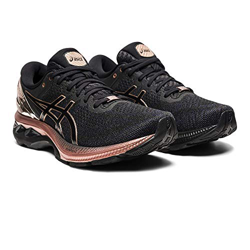 Asics Gel-Kayano 27 Platinum, Road Running Shoe Mujer, Black/Rose Gold, 39.5 EU en oferta
