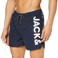 Jack & Jones JJIBALI JJSWIMSHORTS AKM Logo STS Pantalones Cortos, Navy Blazer, X-Large para Hombre características
