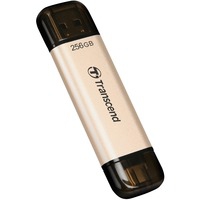 JetFlash 930C unidad flash USB 256 GB USB Type-A / USB Type-C 3.2 Gen 1 (3.1 Gen 1) Oro, Lápiz USB