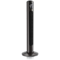 BRANDSON - Ventilador de torre con mando a distancia y oscilación de 60° - Ventilador de pie - Ventilador de columna - 96 cm - Ventilador con 3 veloci características