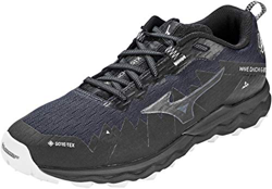 Mizuno Wave Daichi 6 GTX, Zapatillas para Carreras de montaña Hombre, Indiaink Pgold Negro, 40 EU precio