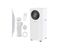 Rowenta Turbo Cool + AU5020 Aire acondicionado portátil con eficiencia energética, modo eco, deshumificador, ventilador, fácil instalación, kit para v precio