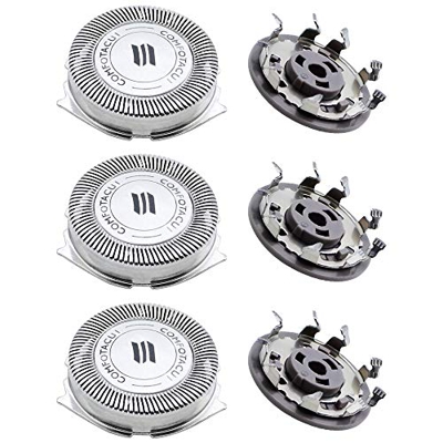 NewZC 3 cabezales de afeitado de repuesto para series S5000, S5080, S5081 y S500