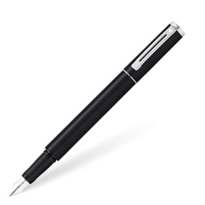Sheaffer Pop - Pluma estilográfica con grosor medio, color negro