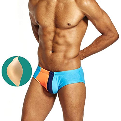 STaemin Hombres Sexy ，Calzoncillos para Hombres con Relleno de Espuma con Bolsas hinchables, Calzoncillos Boxer, Ropa Interior elástica con Banda elás