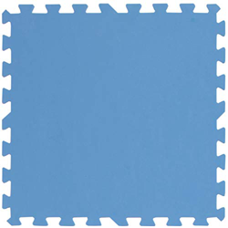 Bestlivings Esterilla protectora para el suelo de la piscina, 16 unidades (50 x 50 x 0,4 cm) – 4 m² – Sistema de ranuras robusto, ampliable precio