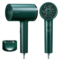 Secador de Pelo Iónico, Secador de Pelo Profesional, 1800W Potente Secador de Pelo Pequeño Para Secado Rápido, Con 3 Configuraciones de Calor, 2 Veloc en oferta