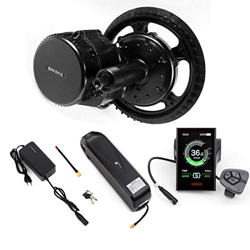 Bafang 48V 750W Mid Drive Kit de conversión Bicicleta eléctrica Kit de Motor Medio E-Bike para Adultos Ciclismo para Bicicletas de Carretera Bicicleta en oferta