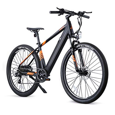 Roeam Bicicleta de montaña eléctrica de 27.5 Pulgadas Bicicleta eléctrica asistida por energía Bicicleta eléctrica para Adultos con batería extraíble 