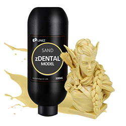UNIZ zDental Model Sand Resin 3D Printer Liquid Materials, 405nm LCD UV-Curing Photopolymer Resin - Model Sand 500ml precio