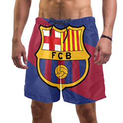 LORVIES - Bañador para hombre, diseño de bandera de color Fo Barcelona multicolor XXL precio