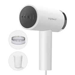 Aigostar Plancha de Vapor Vertical de Mano 1200W Plancha de Ropa Plegable Perfecta para Viajes Vaporizador de Ropa Portátil 2 Niveles de Vapor Elimina en oferta