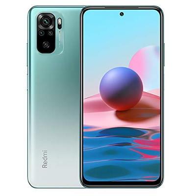 Xiaomi Redmi Note 10 Smartphone 4GB 128GB Teléfono, 6.43" AMOLED DotDisplay, Qualcomm® Snapdragon ™ 678 Versión Global(Verde)