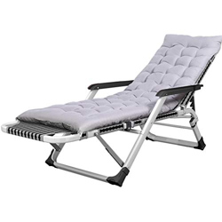 Tumbonas Extra Anchas reclinables con Cojines |Silla de jardín reclinable Plegable |Tumbonas Plegables tumbonas para niños Adultos |Silla de relajació en oferta