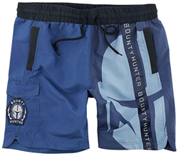 Star Wars The Mandalorian Hombre Bañador Azul XXL, 100% poliéster, precio