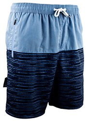 Guggen Mountain Pantalones Cortos De baño Y Playa para Hombres Pantalones Cortos De Traje Y Natación  Bañador con Modelo Negro Azul Blau M características