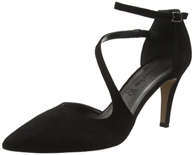 Tamaris 24423, Sandalia con Pulsera Mujer, Negro (Black), 39 EU