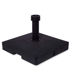 VONROC Base para sombrilla Rosolina/Recanati - Rellenable hasta 30 kg - Apto para Bastones de 38mm a 48mm características