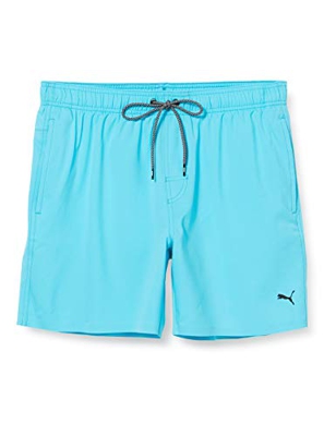 PUMA Mid-Length Men's Swimming Shorts-Visible Drawcord Pantalones Cortos para Tabla, Agua, XS para Hombre