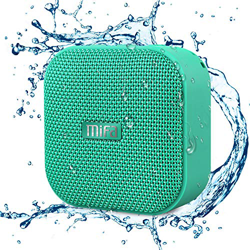 MIFA Mini Altavoz Portátil Bluetooth 4.2 Impermeable IP56 y Tecnología TWS & DSP, Anti-Polvo con 15 Horas Continua y Tarjeta de microSD, Micrófono Inc en oferta