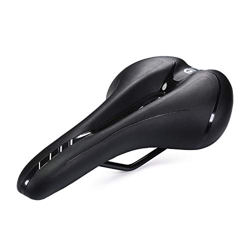 Asvert Sillín Bicicleta MTB Carretera Antiprostático Asiento Ciclismo de Gel Superior y Raíles de Acero de Carbono, Negro en oferta