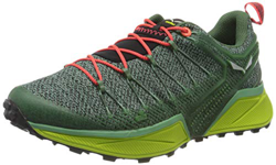 Salewa WS Dropline, Zapatillas para carrera de senderos Mujer, Verde (Feld Green/Fluo Coral), 43 EU características