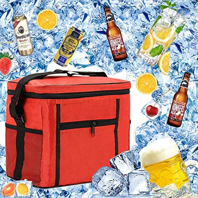Cooler Bag Beach,Bolsa Nevera Portatil Termica,Bolsa Lsotermica para Picnic,Bolsa Nevera Portatil,Lunch Bag,Bolsa Comida Termica,Bolsa con Aislamiento