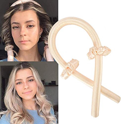 Rizador de pelo 100% de seda, rizador sin calor, rizos sin calor, cinta para rizar sin calor, diadema suave formadores de ondas, rizadores de pelo, ki