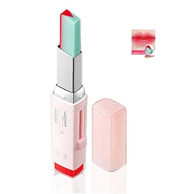 Uayasily 1pc Dos Tonos De Lápiz Labial Hidratante Gradiente Lápiz Labial Lip Tint Impermeable Bar Regalo Cosmética para Muchachas De Mujeres (3 Pomelo
