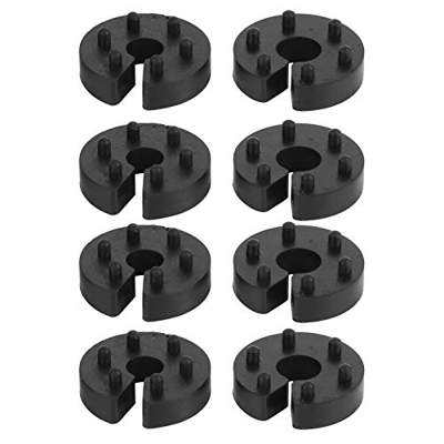 Qqmora Accesorios limitadores de Recorrido de Material de Goma de Elasticidad para una Vida útil Prolongada para Uso Diario