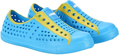 Cressi Pulpy Shoes Calzado Acuático Transpirable de Primera Calidad, Juventud Unisex, Sky/Amarillo, 27