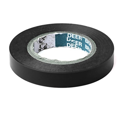 Rtengtunn Pegatina Tenis Badminton Squash Racket Grip Overgrip Cintas de Sellado compuestas - Negro