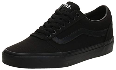 Vans Ward Canvas, Zapatillas para Hombre Negro (Canvas/Black 186) 42.5 EU