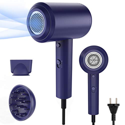 REEXBON secador pelo profesional , secador de pelo ionico 1800W , Secador de pelo con boquilla concentradora de aire y difusor , 2 velocidades y 3 tem en oferta