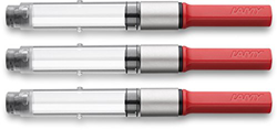 Lamy 1324763 - Convertidor Z28 para pluma estilográfica (antes Z24), 3 unidades características