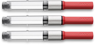 Lamy 1324763 - Convertidor Z28 para pluma estilográfica (antes Z24), 3 unidades