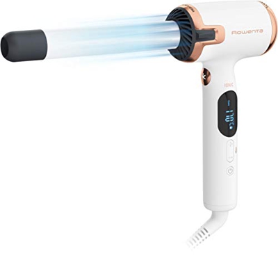 Rowenta Rizador Air Care Ultimate Experience CF4310 Rizador pelo en forma de L, ondas en 3 segundos, 8 niveles de temperatura de 130 a 200 °C, rizos s