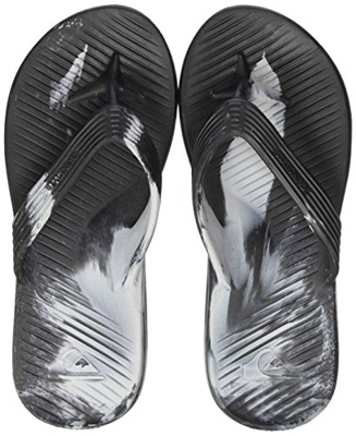 Quiksilver Salvage, Zapatos de Playa y Piscina para Hombre, Gris (Black/Blue/Grey Xkbs), 42 EU