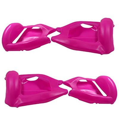 Funda Protectora de Silicona Hover Board 6.5 Pulgadas, Funda Protectora Scooter Eléctrico Patinete Eléctrico 2 Ruedas por Overboard