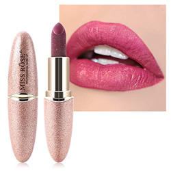 Waterproof Lipsticks, Pearlescent lipstick, Moisturizer Smooth Lip Stick, Long Lasting Lipsticks.The texture is lustrous, light and moist(#3) precio